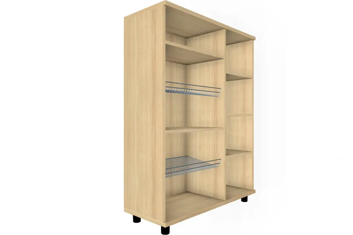 Тумба ТБ-5002-АС-ЛМ (Ясень Асахи/Латте Матовый) — Мебель-центр Озерцо