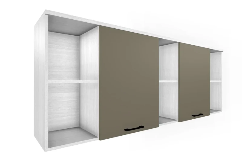 Антресоль АН-5010-СЯ-ЛМ (Снежный Ясень/Латте Матовый) в мебель-центре Озерцо