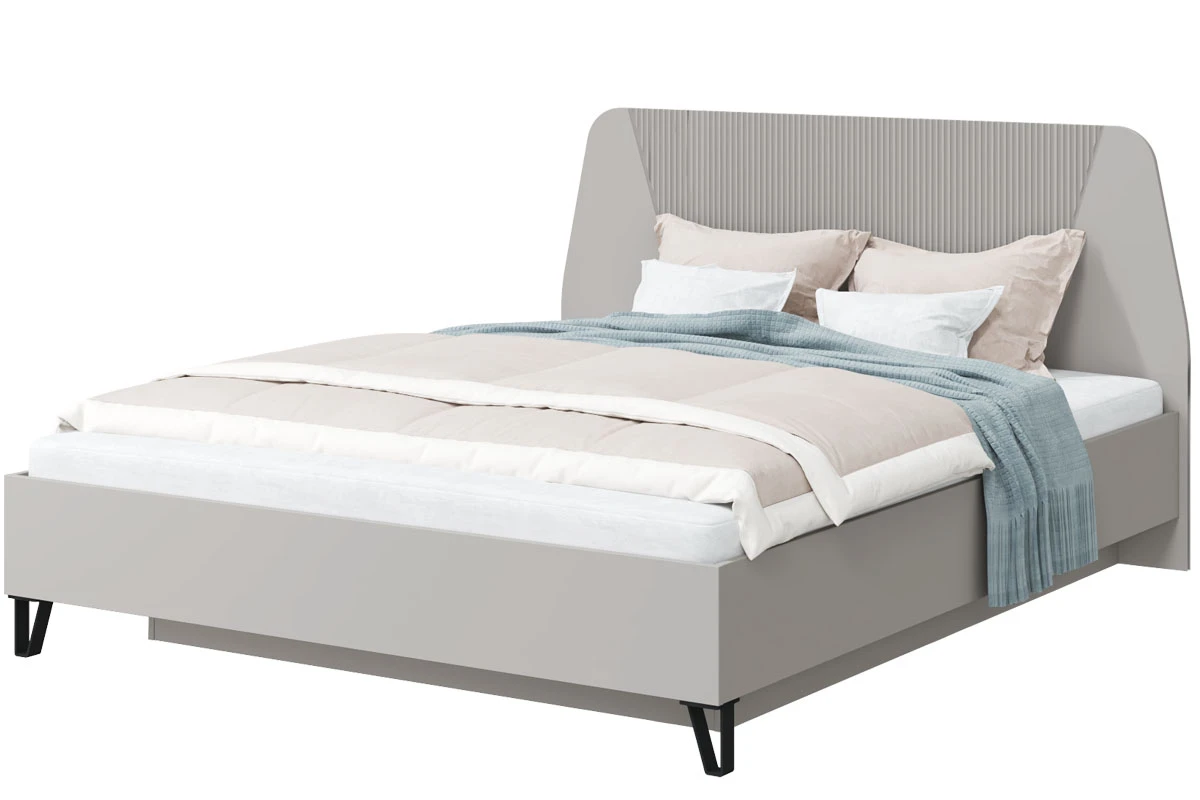 Кровать Кашемир с ПМ и бельевым ящ. 140х200 (Кашемир/Сантьяго) - купить в Озерце