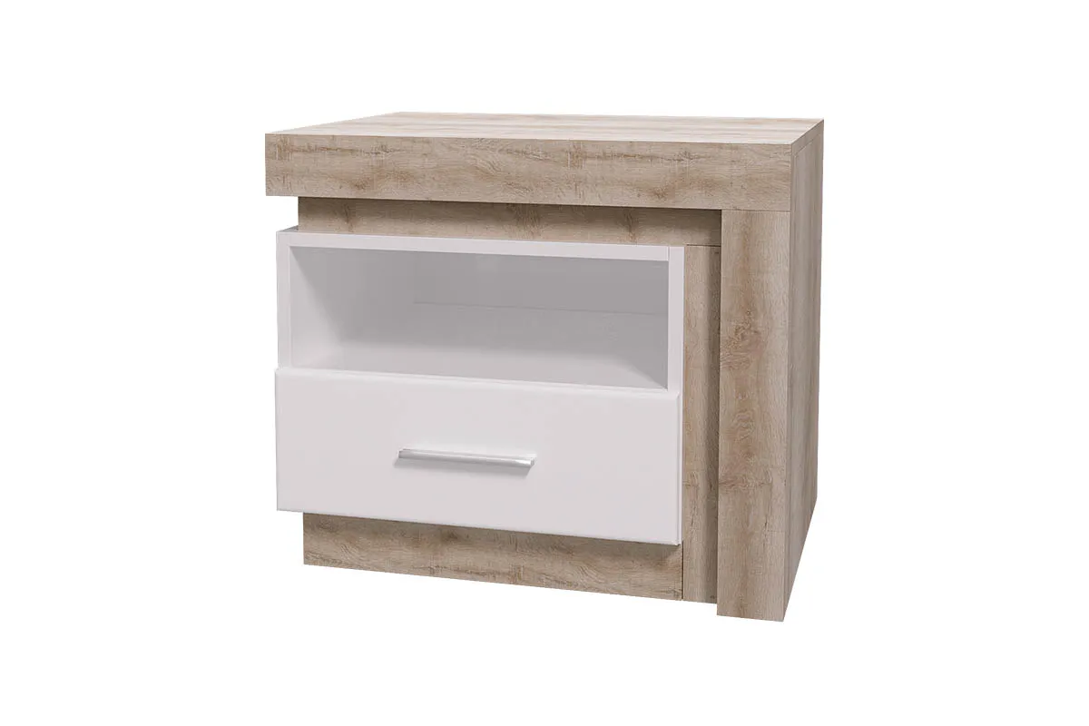 Детская Люмен №1 (Дуб сакраменто/Белый снег) — Мебель-центр Озерцо