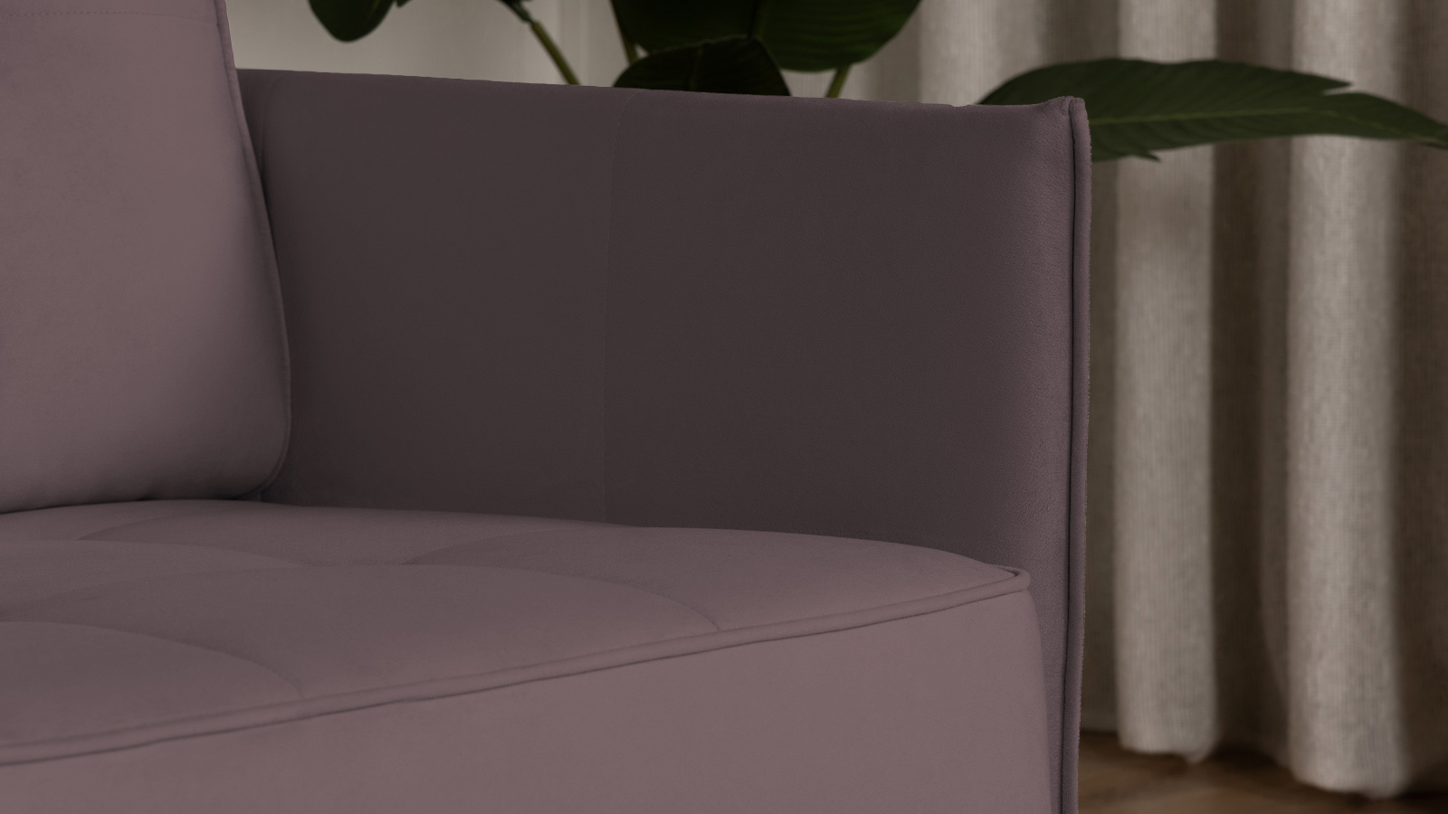 Кресло Amani Pro, Тк. Casanova Lilac (подлокотник: 5 см) 73.5x89 — купить в Озерце