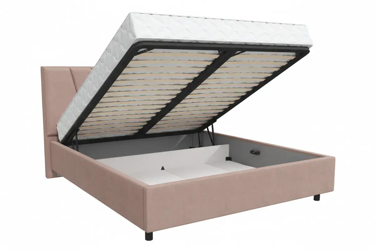 Кровать Рица-3 с ПМ 160х200 (Viva 28) 2 кат. - купить в Озерце