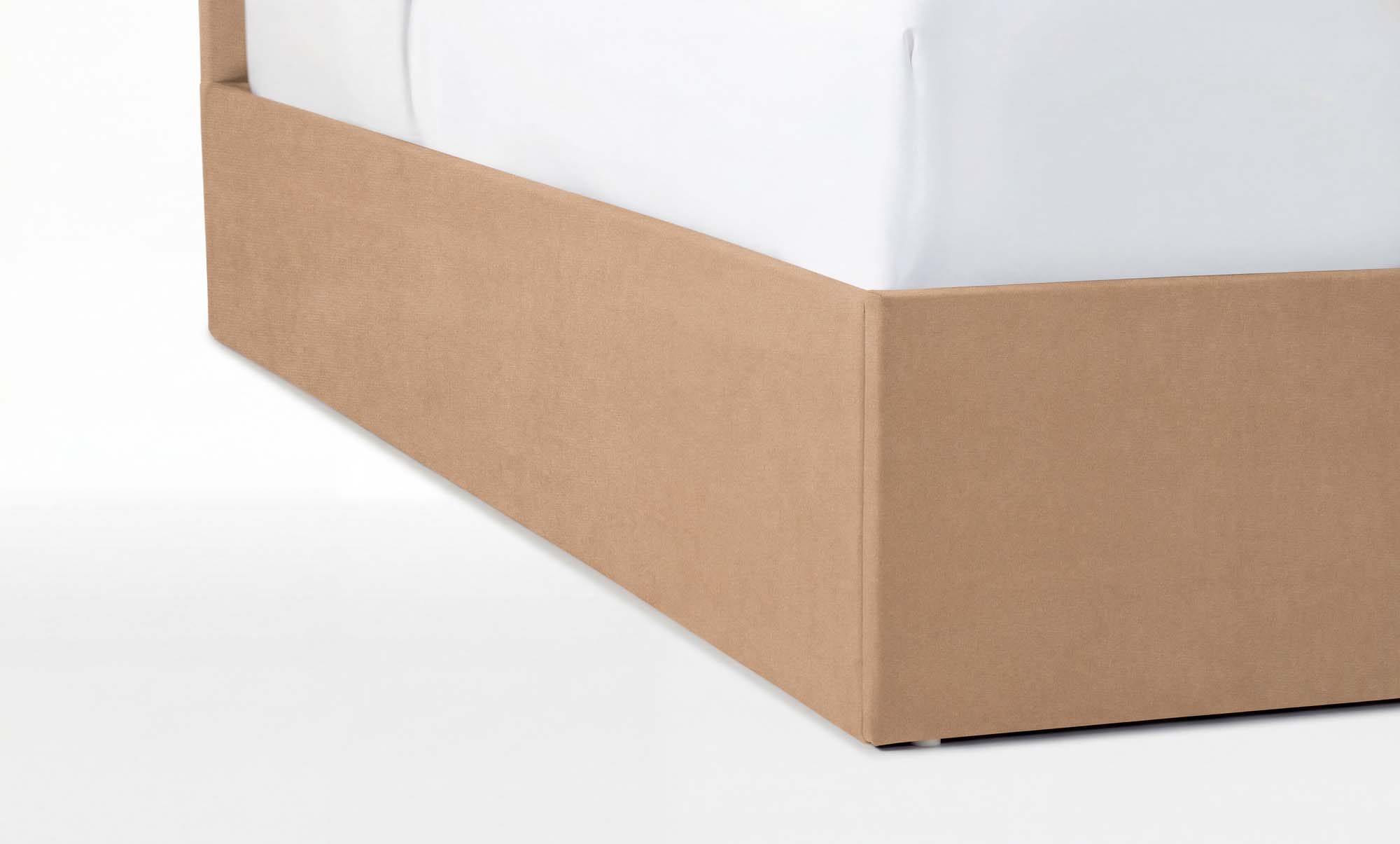 Кровать Simple, ткань Casanova Beige, 160x200 - купить в Озерце