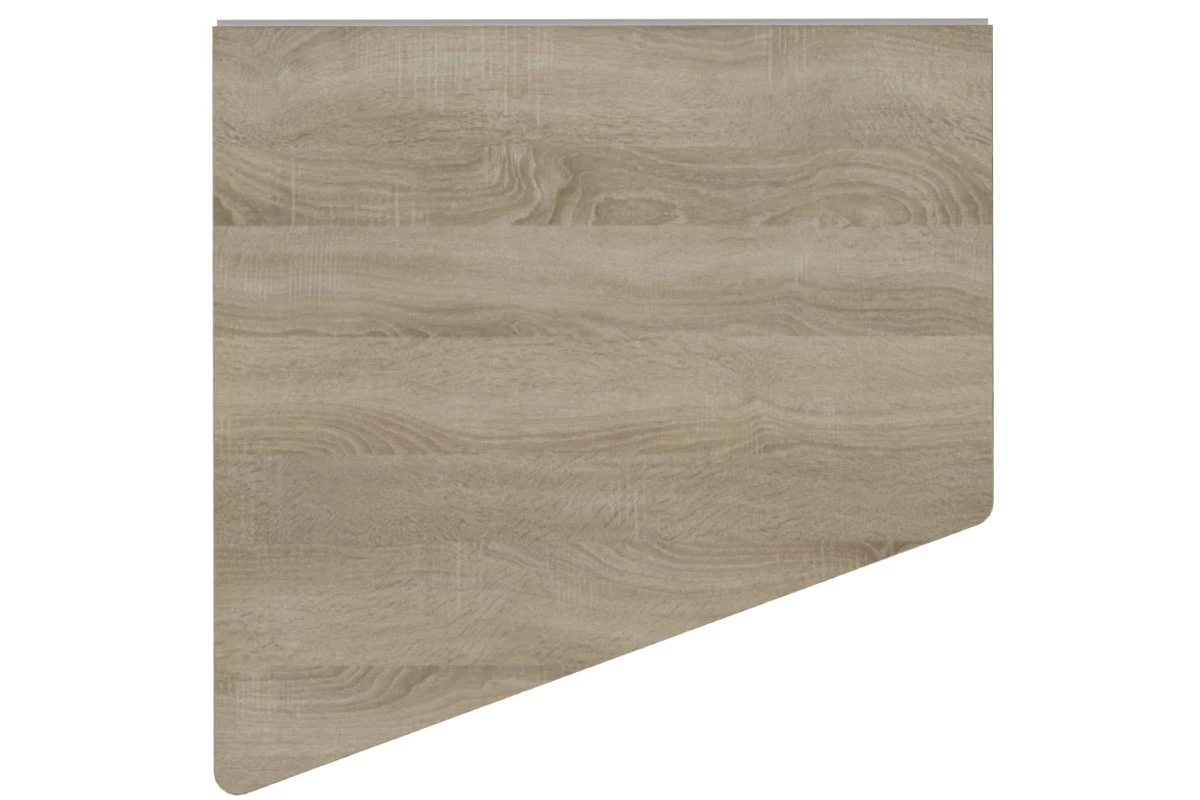 Шкаф для книг со скосом вправо Sherlock 35 (Дуб сонома) в мебель-центре Озерцо