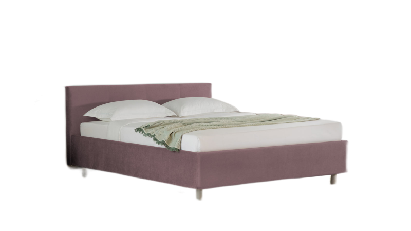 Кровать с подъемным механизмом Vanessa Nova ткань Casanova Lilac 120x200 - купить в Озерце