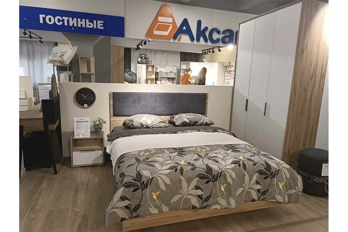 Шкаф трехдверный Николь мод.7 (Белый/Дуб Альпийский) в мебель-центре Озерцо