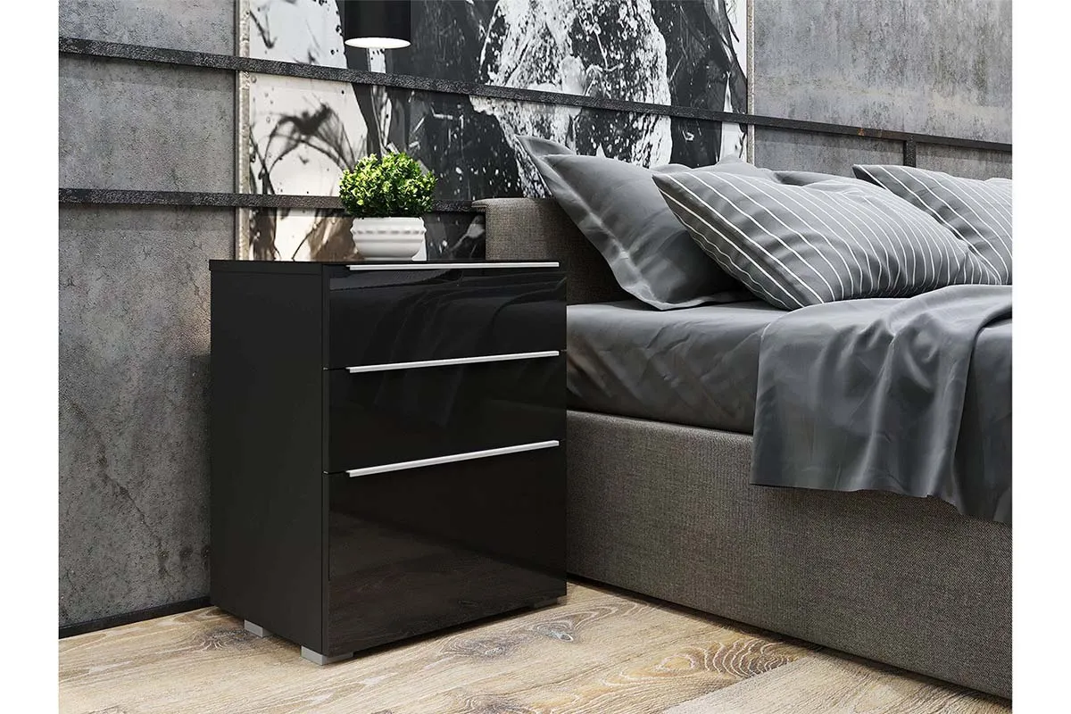 Тумба Интро 10 (Черный) - заказать на Ozerco.com Тумба Интро 10 (Черный) — Мебель-центр Озерцо