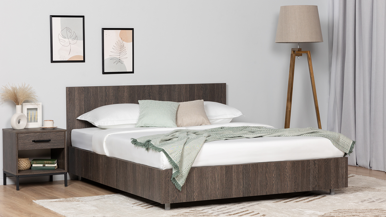 Кровать Story Pro, цвет Венге Мали 160x200 - купить в Озерце