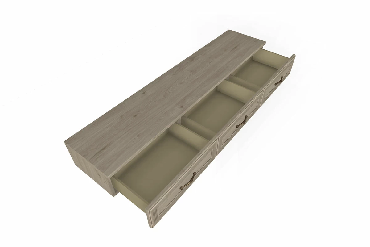 Антресоль  АН-1051 (Гикори Джексон Светлый) в мебель-центре Озерцо