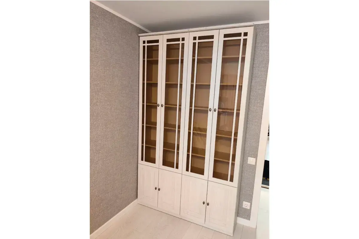 Sherlock 32 Шкаф для книг Ясень Анкор светлый в мебель-центре Озерцо