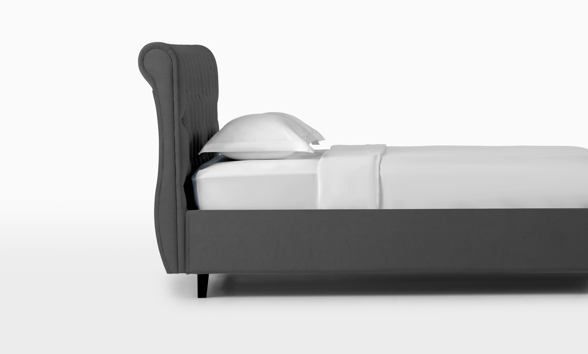 Кровать Allegro, ткань Sky Velvet 16, 120x200 - купить в Озерце
