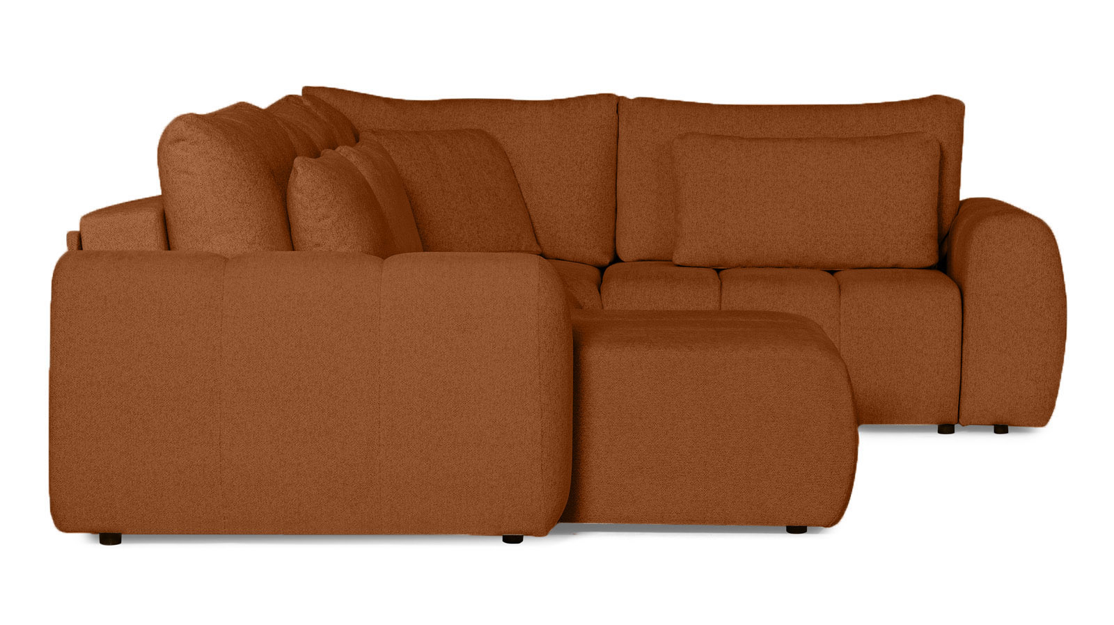 Диван -кровать П-образный Mellow-4 секц. ткань Raven 44 247x350 — купить в Озерце