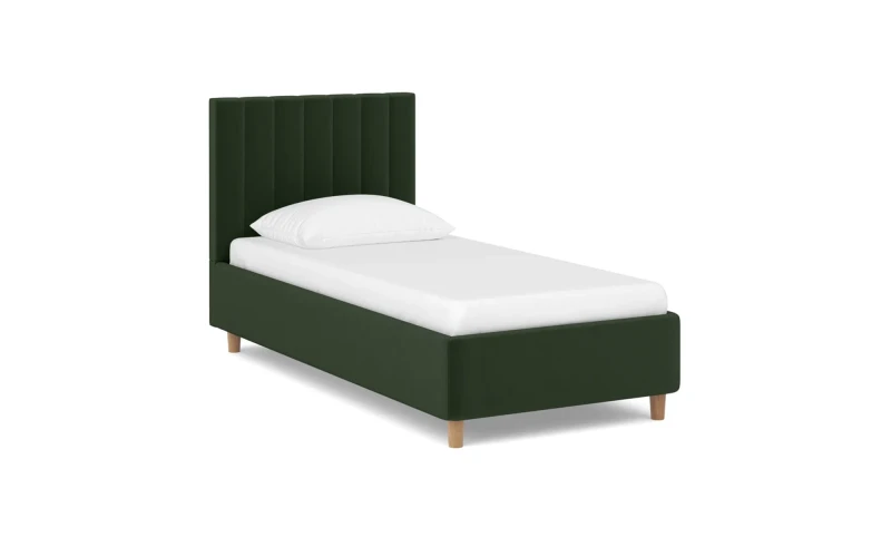 Кровать подростковая Lovely Pro, ткань Casanova Grass, 80x200 — Мебель-центр Озерцо