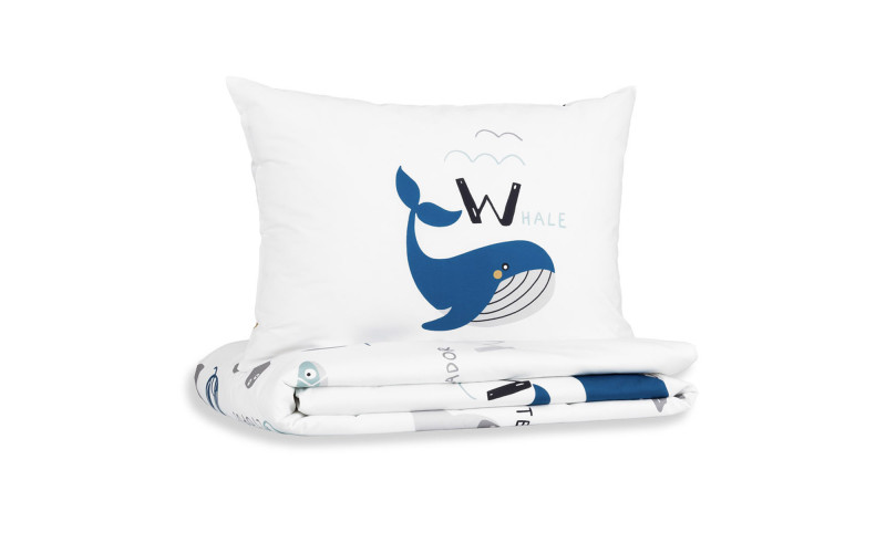 Постельное белье Askona kids Marine fauna, односпальный 140x205 в мебель-центре Озерцо
