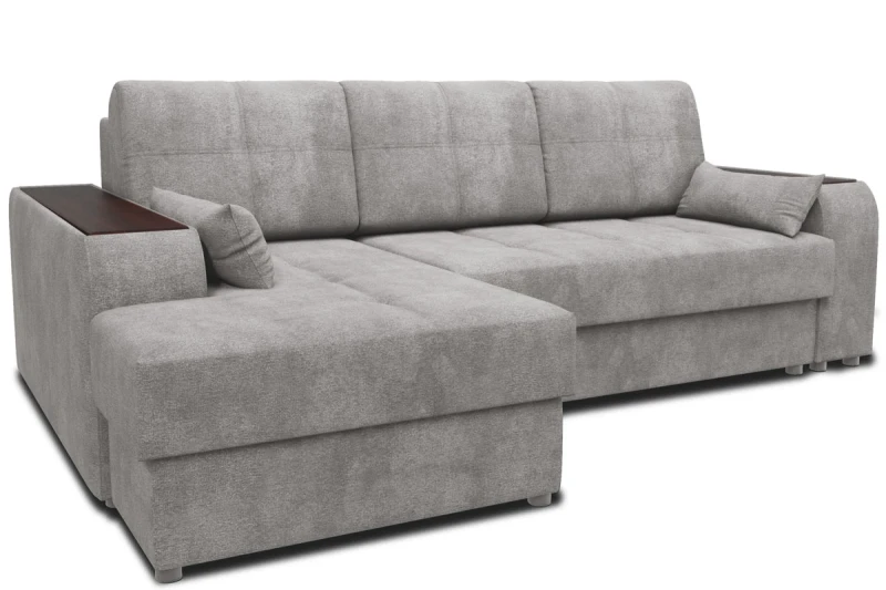 Угловой диван Остин ДКУ Tornado Серебро — купить в Озерце