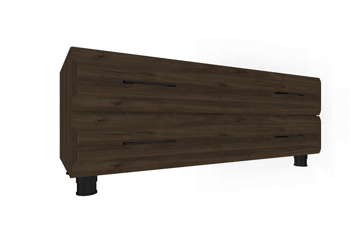 Гостиная Камелия-6 (Гикори Джексон Темный) — Мебель-центр Озерцо