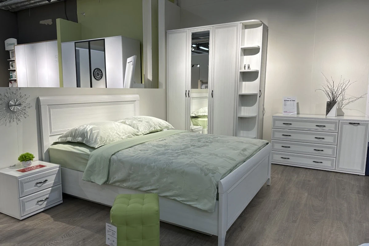 Тумба ТБ-1062 (Снежный Ясень) - заказать на Ozerco.com Тумба ТБ-1062 (Снежный Ясень) — Мебель-центр Озерцо