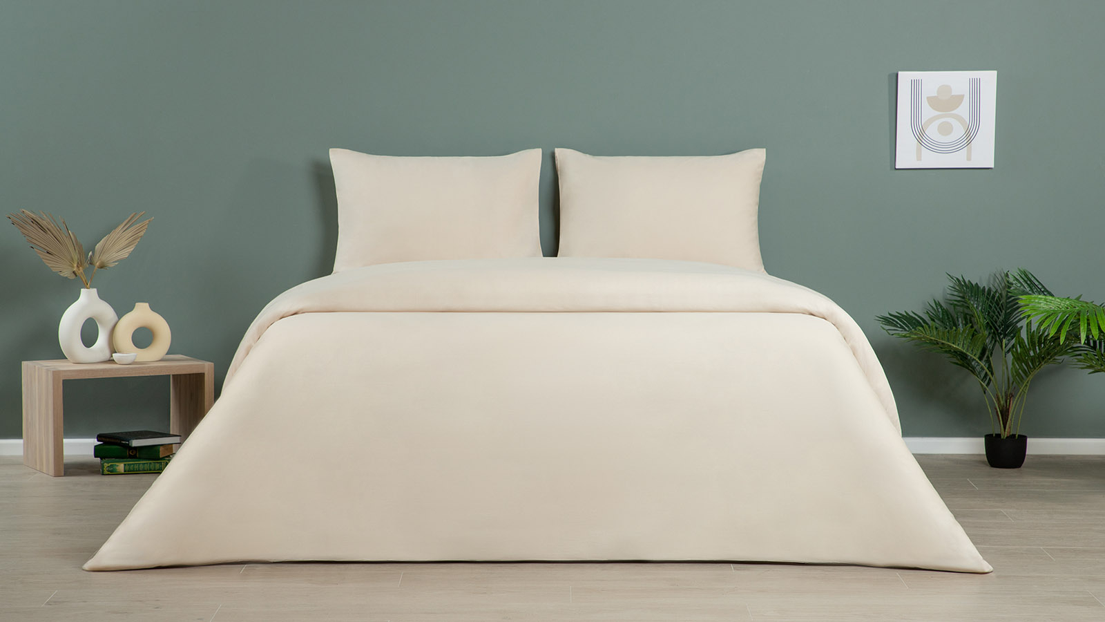 Постельное белье Askona Comfort Basic Twill, цвет Кремовый 140x205 в мебель-центре Озерцо