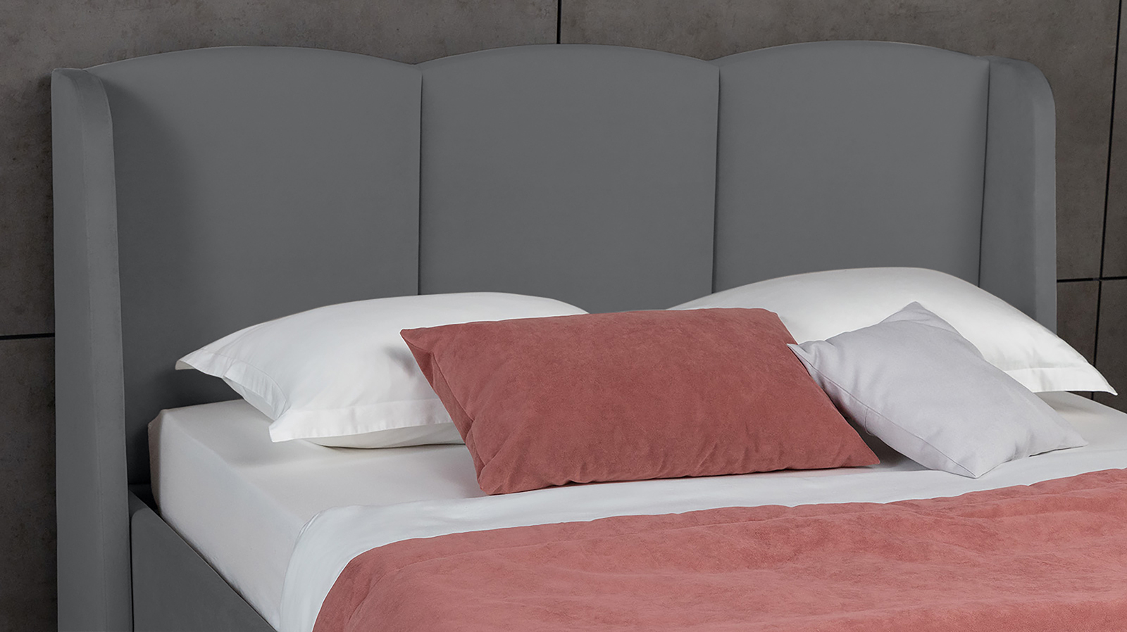 Кровать Milora Nova, Тк. Sky Velvet 16 180x200 - купить в Озерце