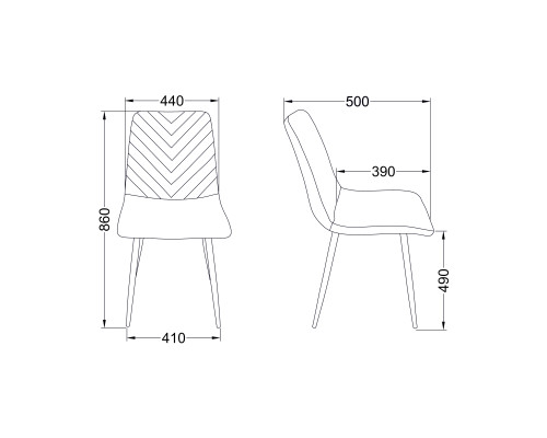 Стул Виолин, пыльная роза велюр / белый - купить в Озерце
