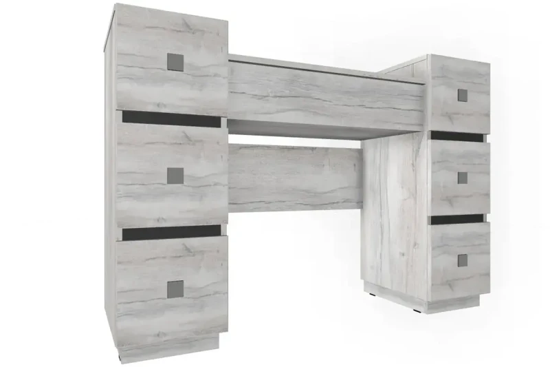 Стол туалетный Neo 43 (Дуб Шавиниган/Антрацит) — Мебель-центр Озерцо