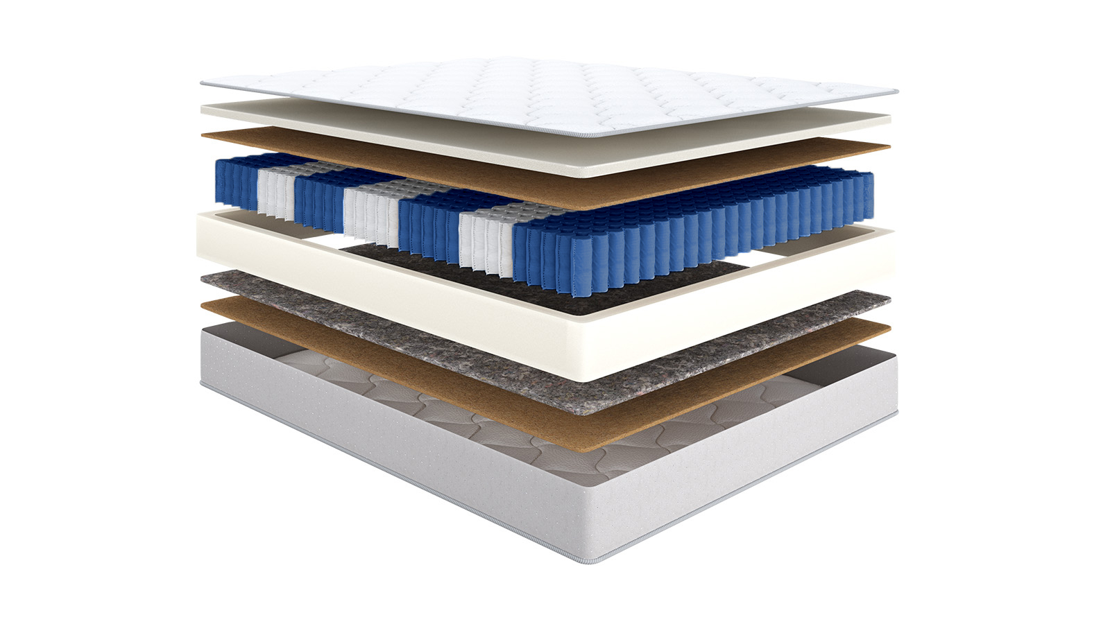 Матрас с разной жесткостью сторон Classic Brilliant Duo, 90x190 - купить в Озерце