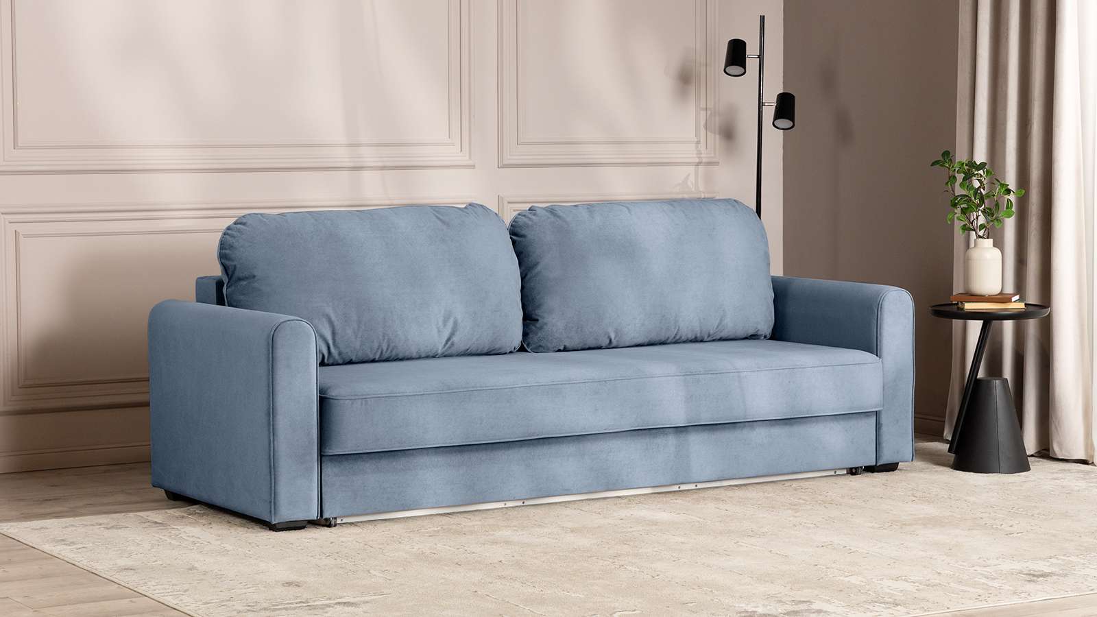 Диван -кровать Magni ткань Casanova Ice 96x233 — купить в Озерце