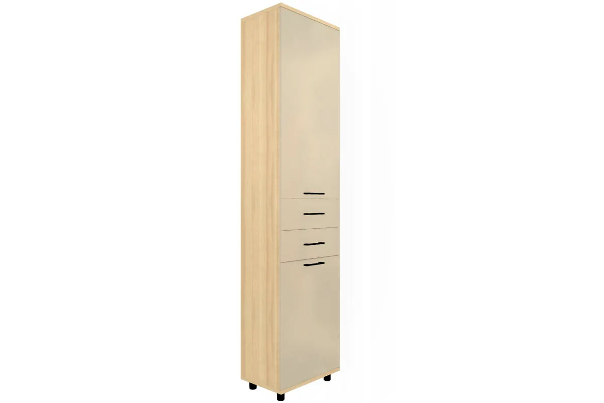 Детская Грейс комплект 8 (Ясень Асахи/Кашемир Глянцевый) — Мебель-центр Озерцо