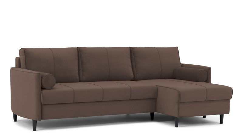 Диван Kvina New угловой, Тк. Sky Velvet 02 142x228 — купить в Озерце