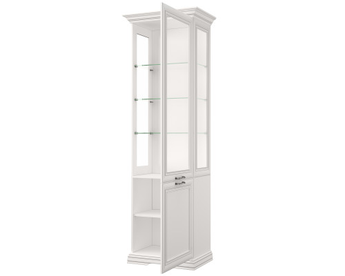 Севилла Шкаф с витриной 1V1D — Мебель-центр Озерцо