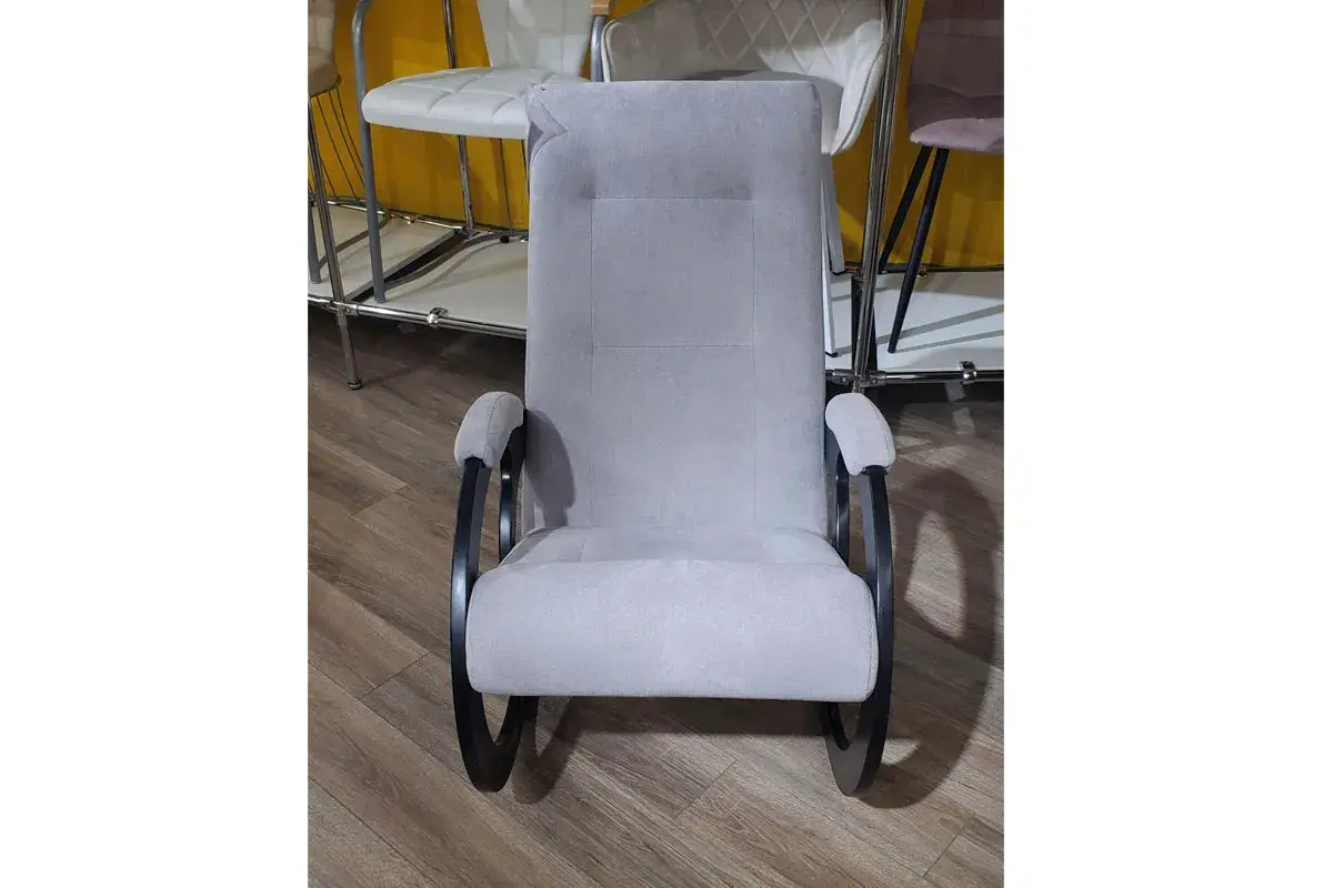 Кресло-качалка Блюз (2кор) (Verona Light Grey/Венге) — купить в Озерце