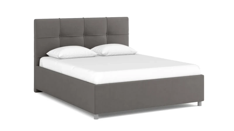 Кровать с подъемным механизмом Plato Elisa, ткань Royal I Mist, 200x200 - купить в Озерце