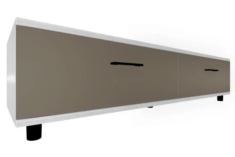 Тумба ТБ-5072-СЯ-ЛМ (Снежный Ясень/Латте Матовый) — Мебель-центр Озерцо